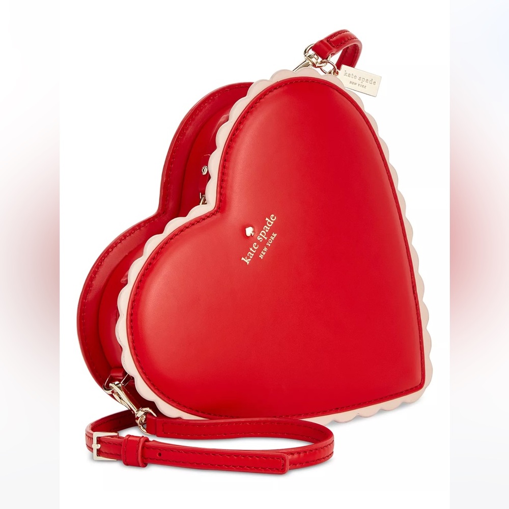 NWT Kate Spade Yours Truly Chocolate Heart Bag